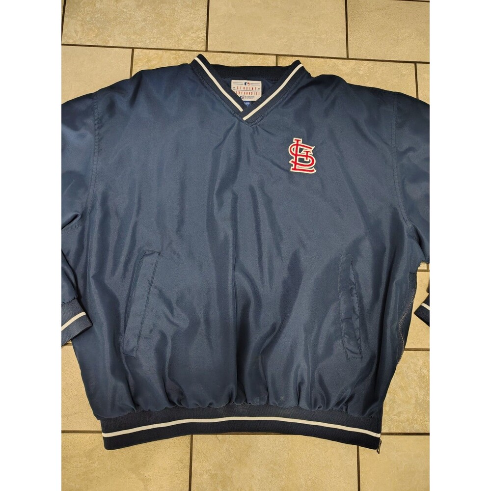 Mens G-III Sports by Carl Banks St Louis CARDINALS vneck 2XL  pullover w/pockets